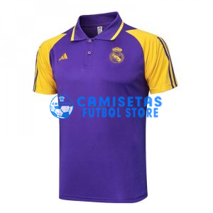 Polo Real Madrid 2024/2025 Morado/Amarillo